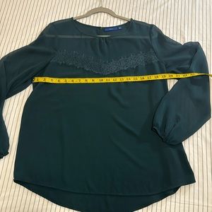 Dark green blouse by APT